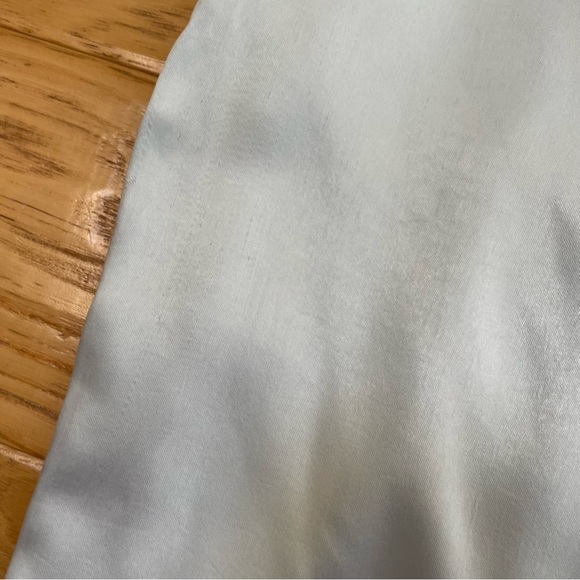 Superdown Billie Drape Midi Dress Dusty Blue Satin Size Medium NWT - Picture 12 of 13